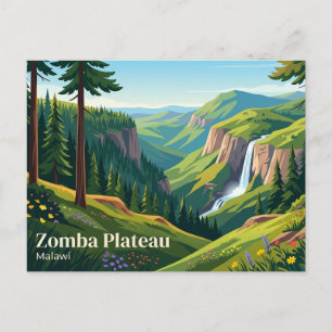 Carte Postale Plateau de Zomba Malawi