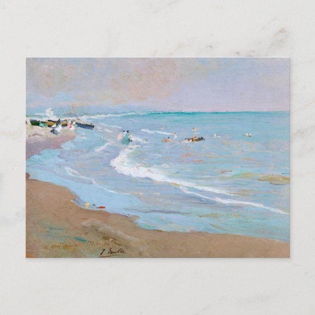Carte Postale Playa de Valencia | Joaquín Sorolla (Devant)