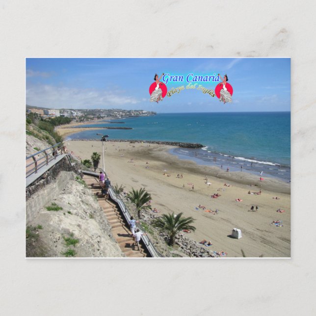 Carte Postale Playa del Ingles (Devant)