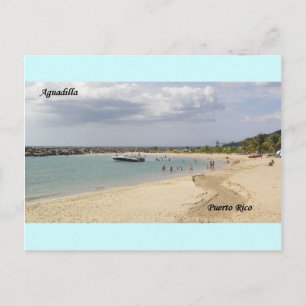 Carte Postale Playa en Aguadilla Porto Rico,