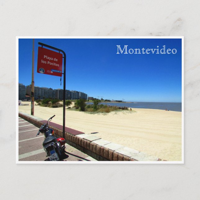 Carte Postale playa pocitos montevideo (Devant)