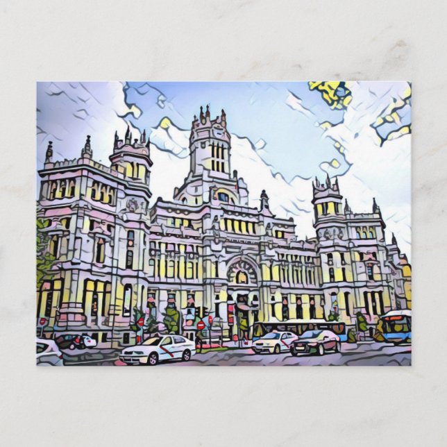Carte Postale Plaza de Cibeles Postcard (Devant)