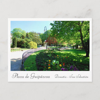 Carte Postale Plaza de Guipúzcoa en Donostia -San Sebastián