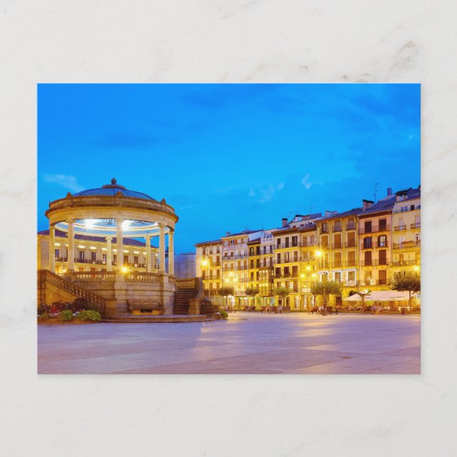 Carte Postale Plaza del Castillo (Devant)