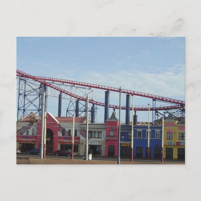 Carte Postale Pleasure Beach, Blackpool (Devant)