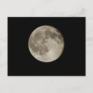Carte Postale Pleine lune