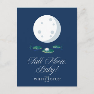Carte Postale Pleine lune, Bébé ! - Le Lotus Blanc