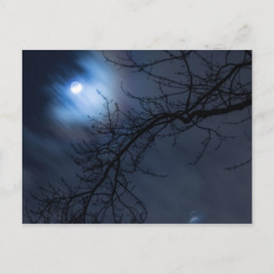 Carte Postale Pleine lune en Ciel de nuit, Ohio