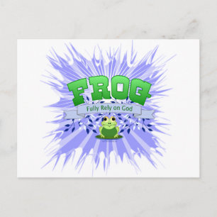 Carte Postale Pleinement confiance en Dieu