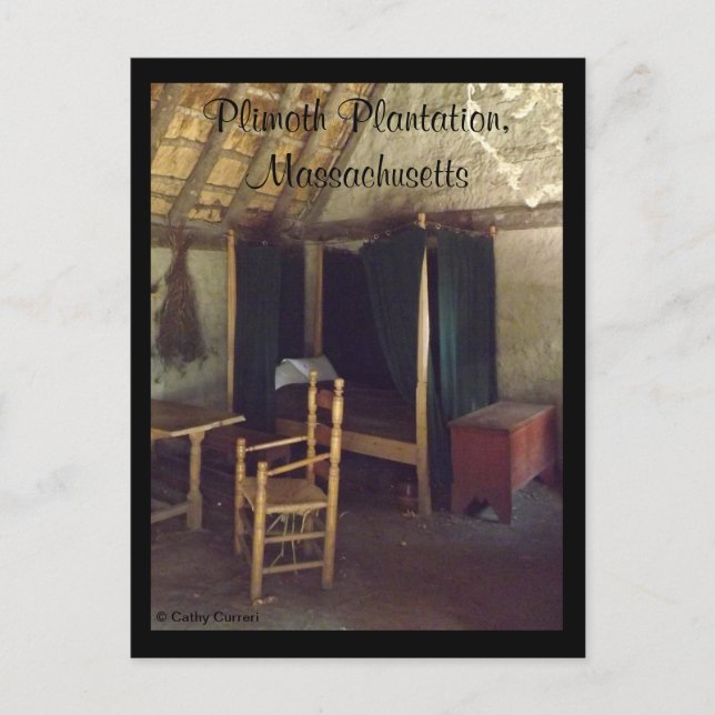 Carte Postale Plimoth Plantation, Massachusetts (Devant)