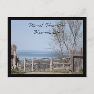 Carte Postale Plimoth Plantation, Massachusetts