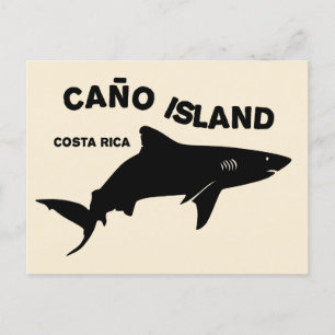Carte Postale Plongée de requins Caño Island - Costa Rica