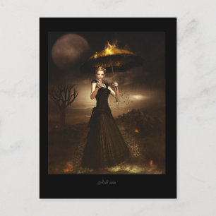 Carte Postale Pluie acide