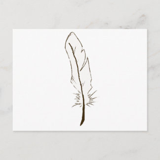 Carte Postale Plumes