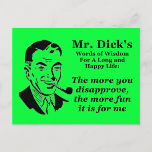 Carte Postale Plus vous désapprouvez