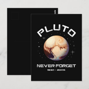 Carte Postale Pluton N'oublie Jamais