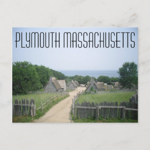 Carte postale Plymouth Massachusetts