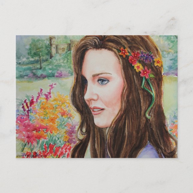 Carte postale PMACarlson Princess Kate (Devant)
