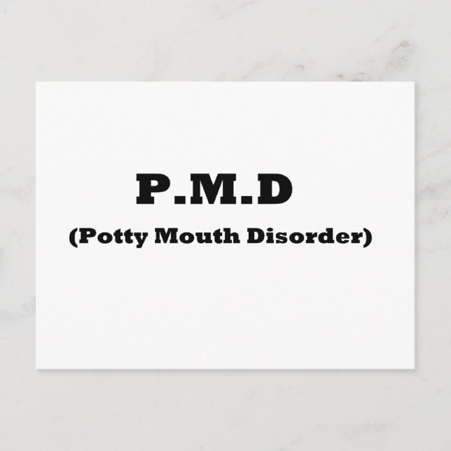 CARTE POSTALE PMD (Devant)