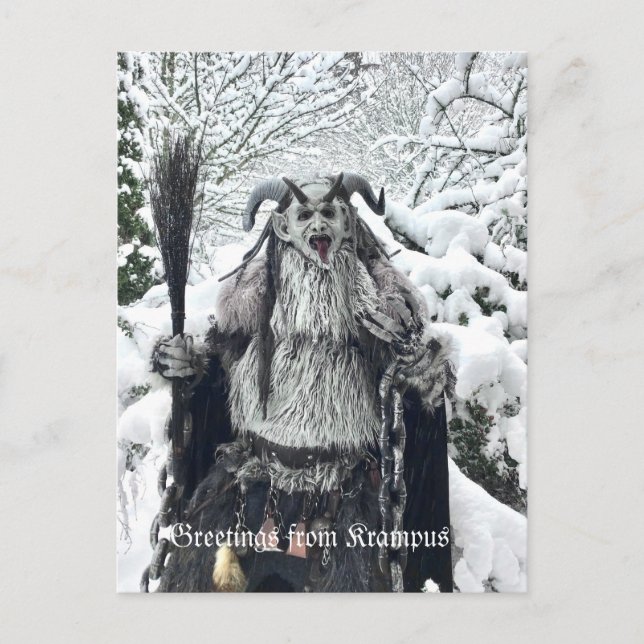 Carte postale PNW Krampus (Devant)