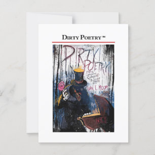 Carte postale POÉSIE DIRTY