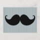Carte Postale Poignée tendance Moustache Moustache Moustache (Devant)