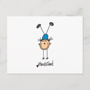 Carte Postale Poignées de gymnaste Doing