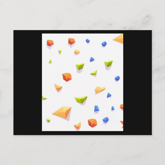 Carte Postale Poignées murales Escalades de roche Câbles de cour (Devant)