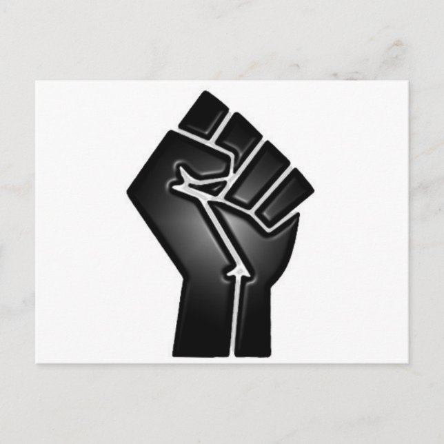 Carte Postale poing bp (Devant)