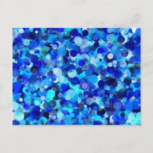 Carte postale point bleu