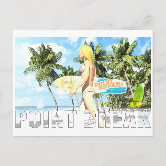 Carte Postale Point Break 01 (Devant)