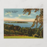 Point de pique-nique, Lac Mendota, Madison, Wiscon