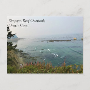 Carte Postale Point de vue de Simpson Reef, côte de l'Oregon