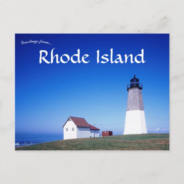 Carte Postale Point Judith Light Rhode Island USA (Devant)