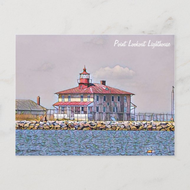 Carte postale Point Love Lighthouse (Devant)
