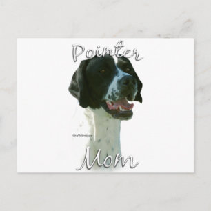 Carte Postale Pointeur (noir) Maman 2