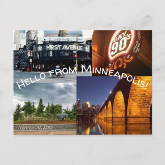 Carte Postale Points de repère favoris