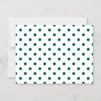 Carte Postale Points verts de chasse