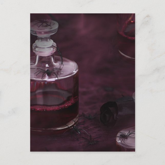 Carte Postale poison halloween (Devant)