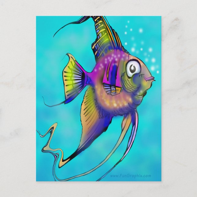 Carte Postale Poisson (Devant)