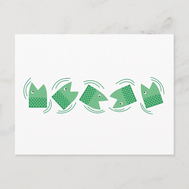 Carte Postale Poissons (Devant)