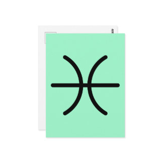 Carte postale Poissons