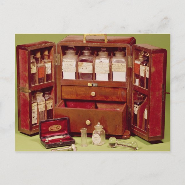 Carte Postale Poitrine Médicale par la Dinneford Family Chemist (Devant)