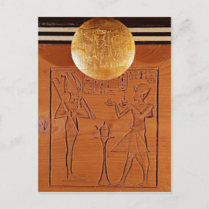 Carte Postale Poitrine portable, détail de Tutankhamon