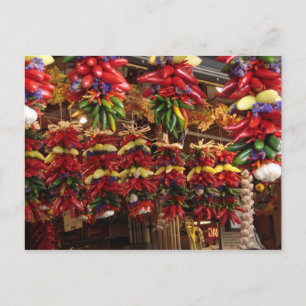 Carte Postale Poivrons à vendre à Pike Place Market