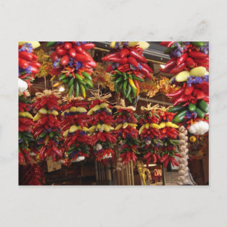 Carte Postale Poivrons au marché Pike Place