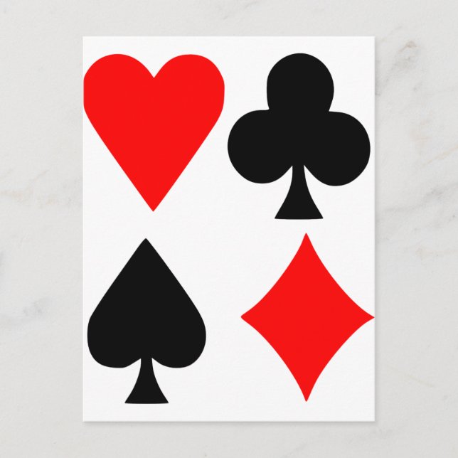 Carte Postale Poker (Devant)