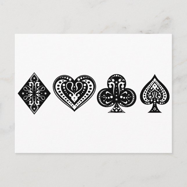 Carte Postale Poker (Devant)