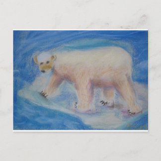 Carte Postale Polaire concernez la glace craintive