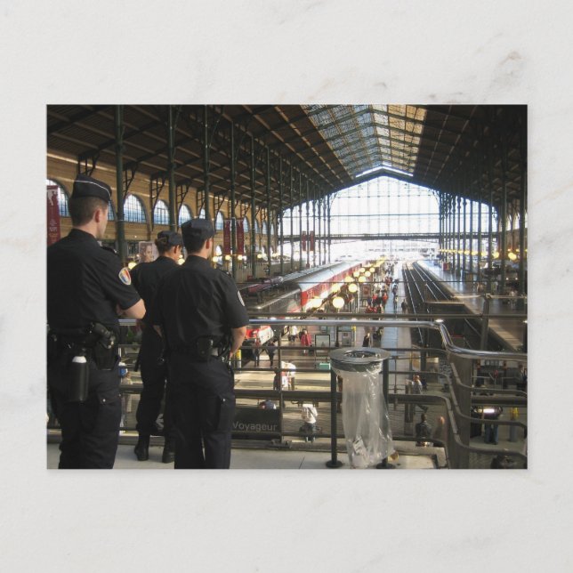 Carte Postale Police (Devant)